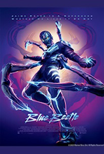 blue beetle movie poster